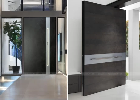 Cửa nhôm trục xoay pivotdoor và kinh nghiệm chọn mua từ chuyên gia